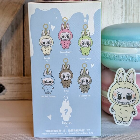 Authentic POP MART The Monsters Exciting Macaron SOYMILK Labubu - NIB - Picture 8 of 11